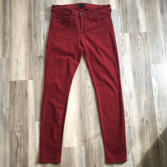 Vince Denim - Vince. Jeans in Brick Red